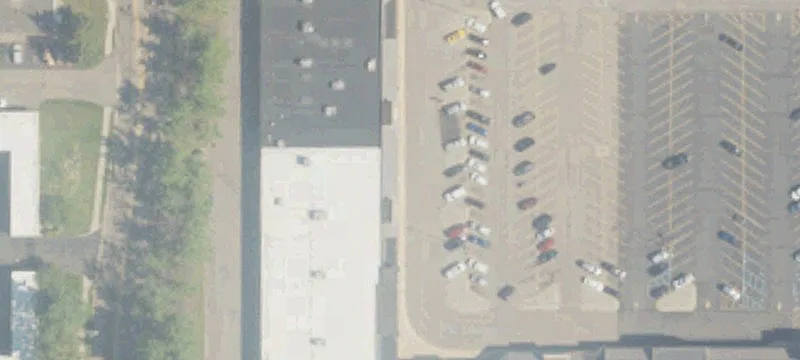 Shadow-Anchored Shopping Center Slice