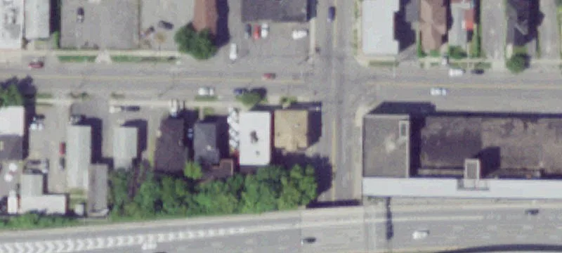Brick Mixed-Use Building