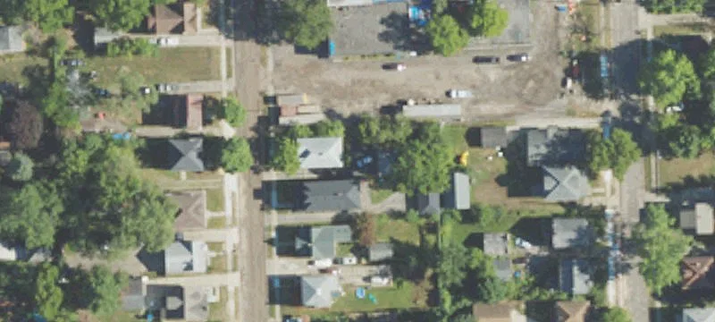 Brick Triplex with Two-Car Garage