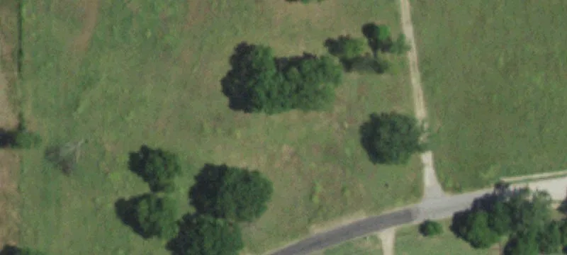 Oak-Covered Residential Land with Pond