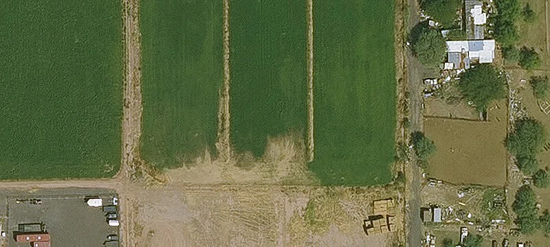 Fenced Industrial Land Yard