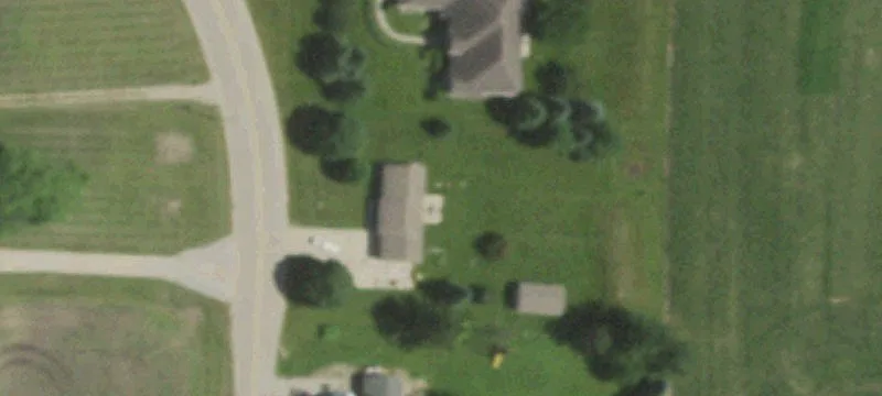 Open Farmland with Farmstead