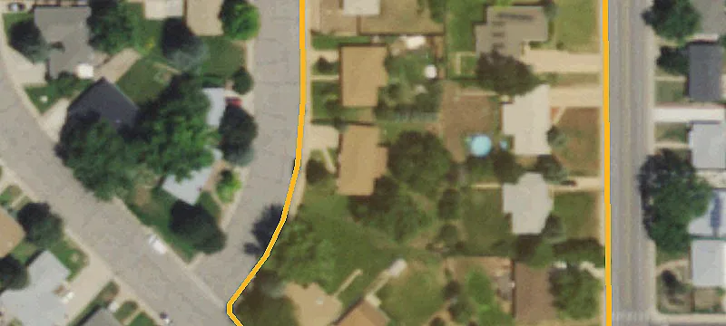 Fenced Residential Lot in Established Area