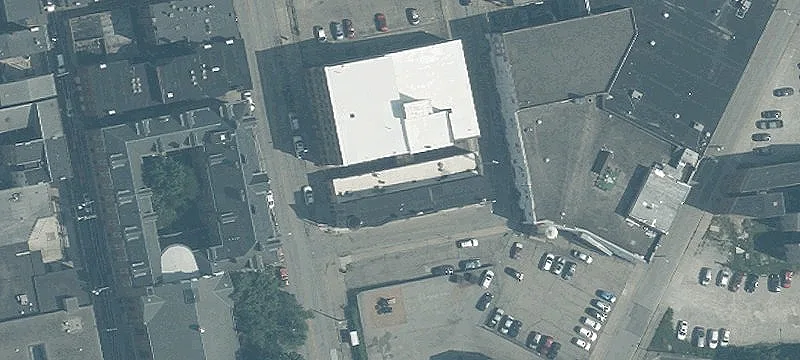 Restaurant Building with Dock Door