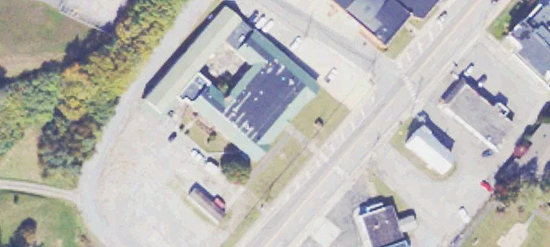 Brick Warehouse with Loading Docks