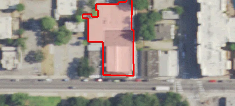 Retail Building Across from University