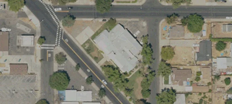 Religious Facility on Corner Lot