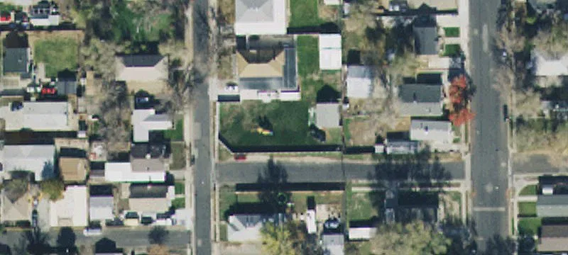 Corner Home Lot with Outbuilding