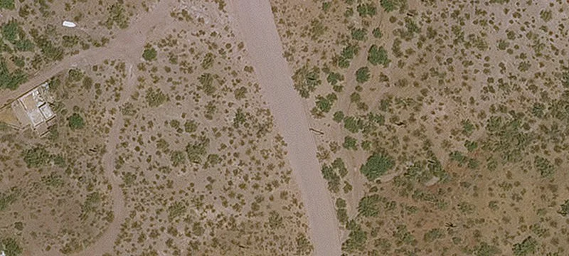 Desert Land With Valley Views