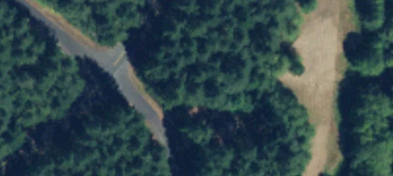 Wooded Corner Lot with Golf Views
