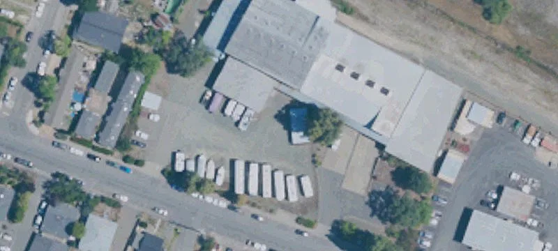 Industrial Warehouse with Two Roll-Up Doors