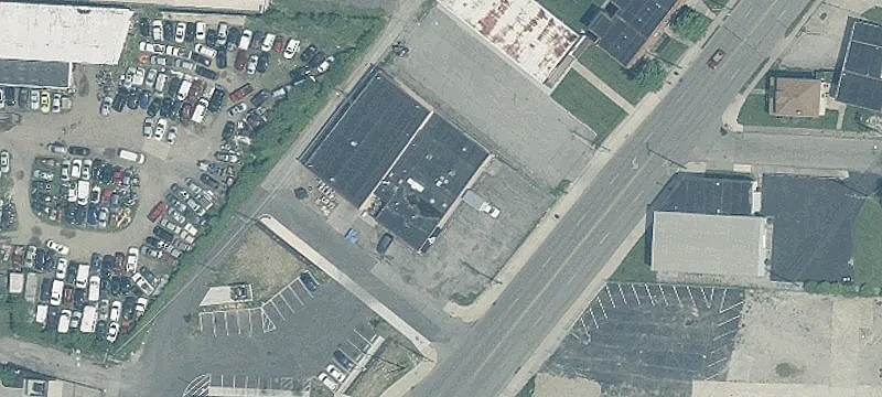 Industrial Facility with Fenced Yard