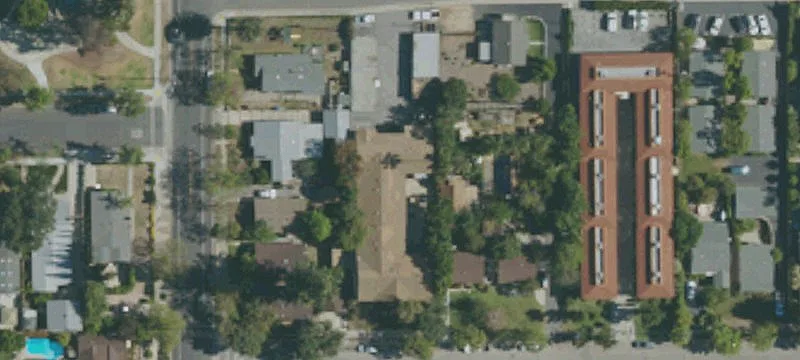 Two-Story Garden-Style Apartment Building