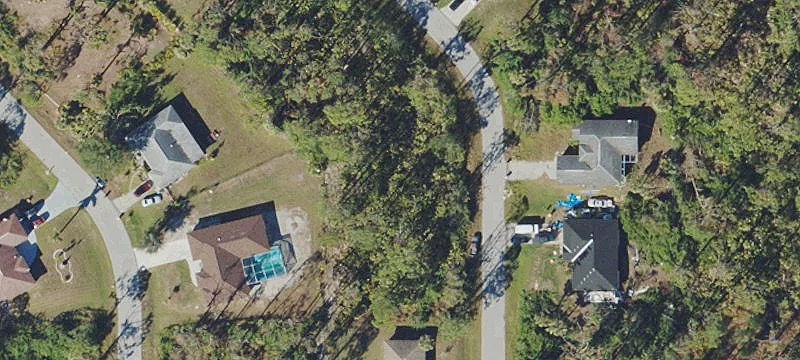 Adjacent Residential Building Lot