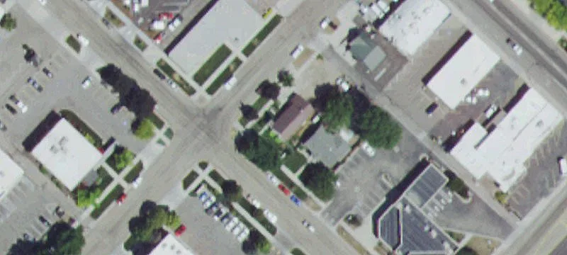 Corner Retail Store with Unfinished Basement