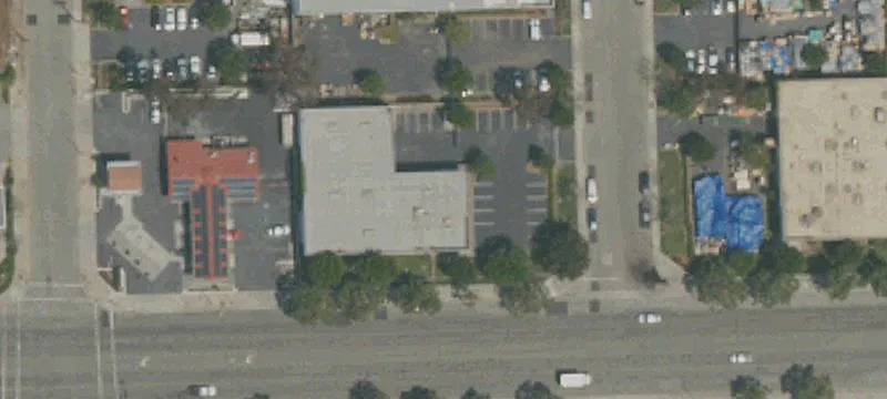Industrial Building with Fenced Yard