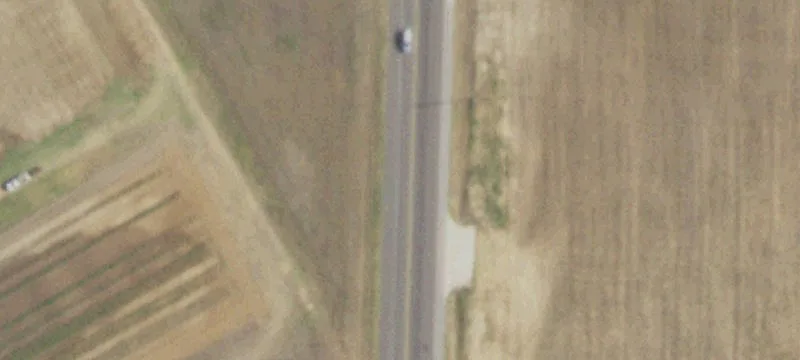 Farmland Tract with Gate Sign