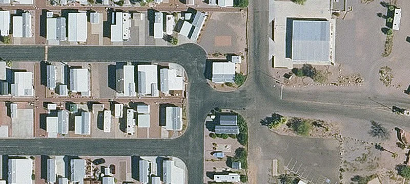 Concreted RV Lot with 5th Wheel