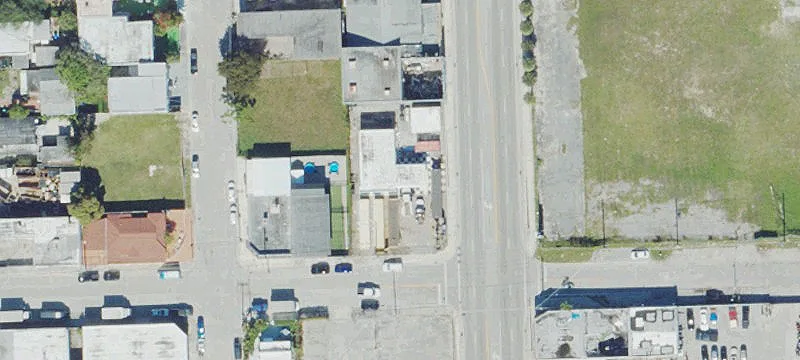 Industrial Warehouse on Corner Lot