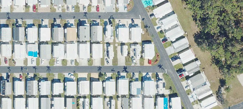 RV Resort Lot with Full Hookups