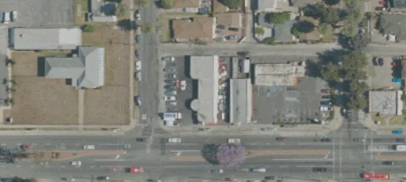 Retail Shopping Center With Parking