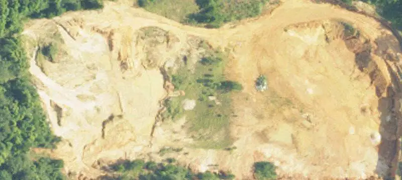 Partially Cleared Unzoned Land
