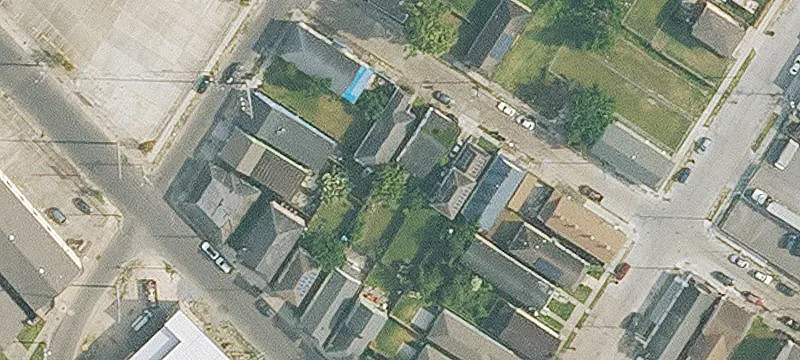 As-Is Duplex with Oversized Lot