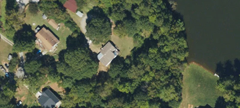 Lakefront Land with Ranch Home