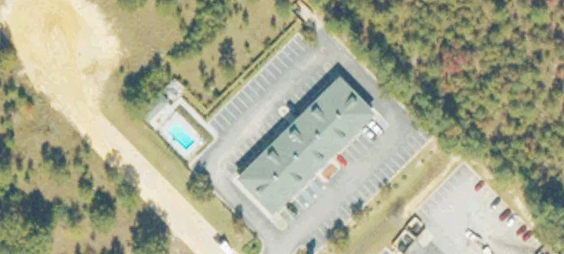 Two-Story Hotel with Outdoor Pool