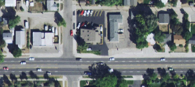 Corner Lot Office Building