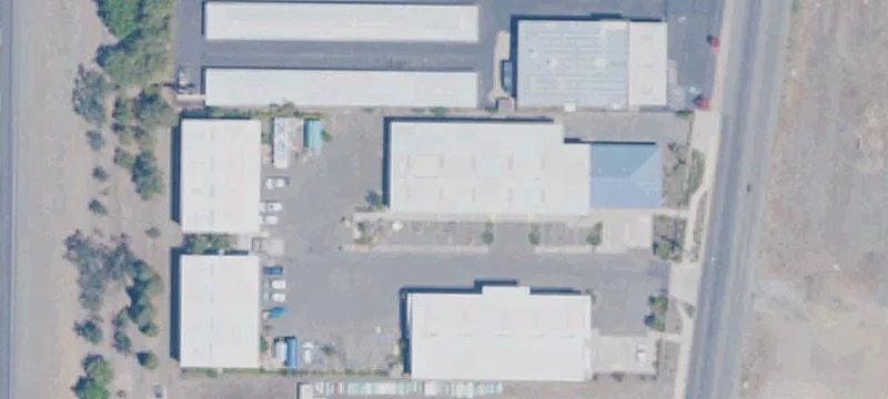 Industrial Warehouse with Roll-Up Doors
