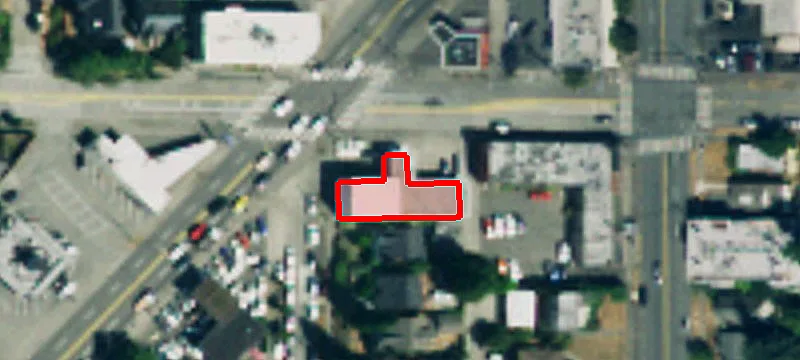 Commercial Building and Rented House
