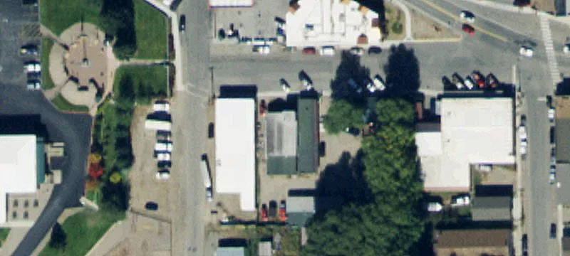Retail Building with Outdoor Storage