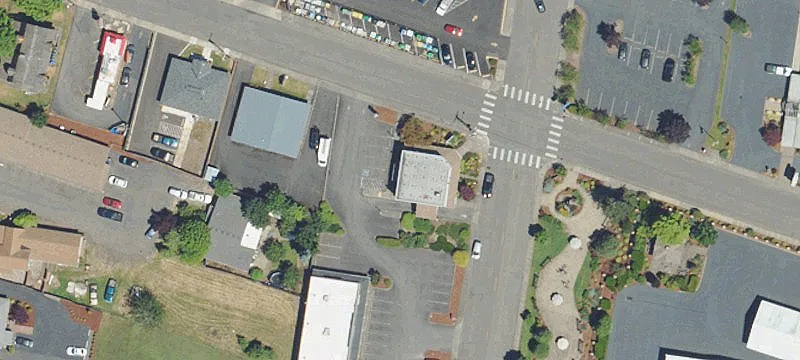 Freestanding Bank Building with Drive-Thru