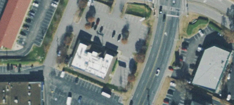 Retail Building at Signalized Intersection