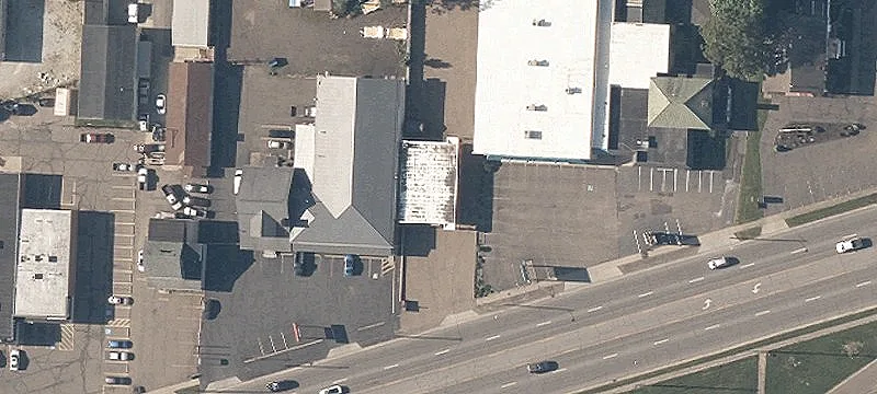 Two-Story Restaurant Building with Parking