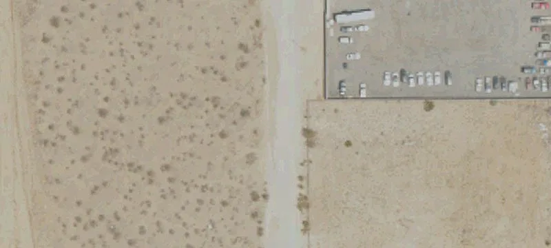 Fenced Development Land Parcel