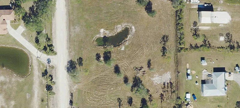 Cleared Fenced Residential Land Lot