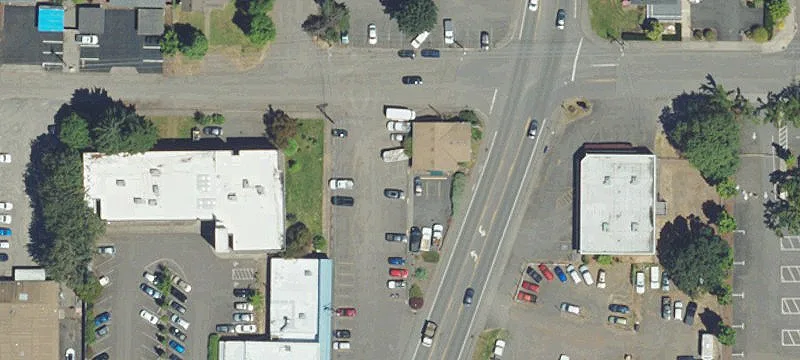 Office Building with Multiple Entrances