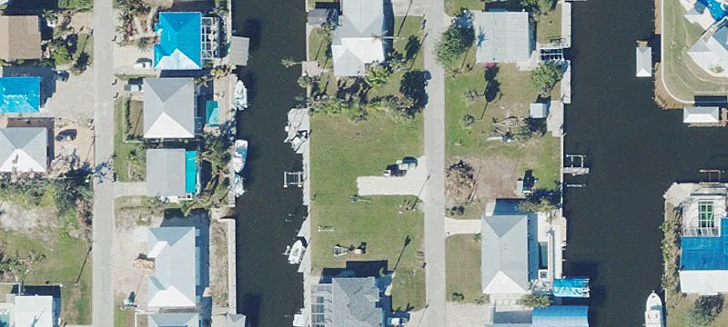 Waterfront Land with Boat Lifts