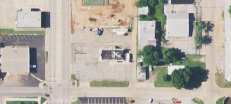 Corner Lot Drive-Through Restaurant