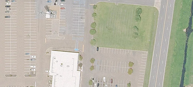 Bank Building with Drive-Thru