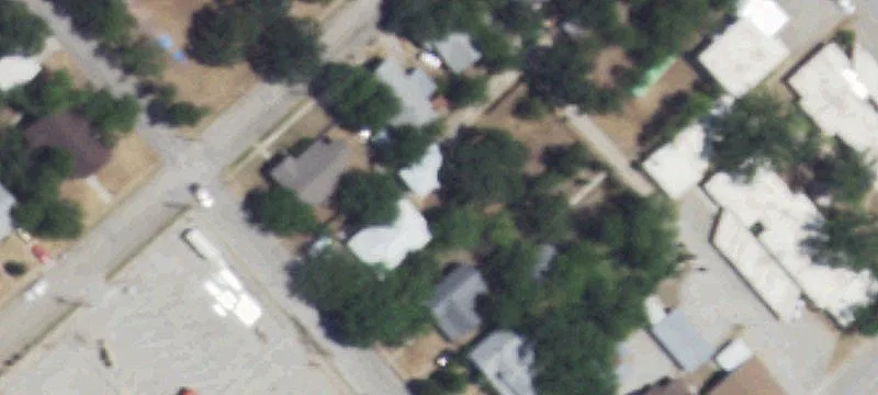 Corner Lot with Storage Building