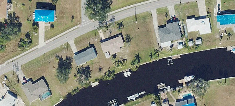 Waterfront Land with Concrete Seawall