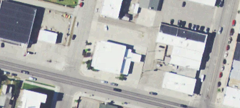 Corner Drive-Thru Bank Branch
