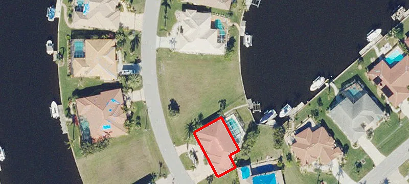 Waterfront Canal Lot with Seawall