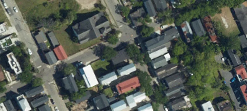 Multifamily Quadplex with Corner Yard