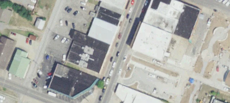 Retail Building with Open Floor Plan