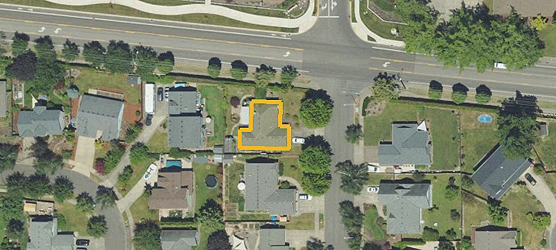 Sloped Residential Building Lot