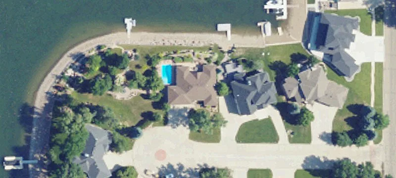 Waterfront Land with Brick Ranch